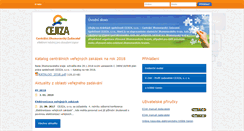 Desktop Screenshot of cejiza.cz